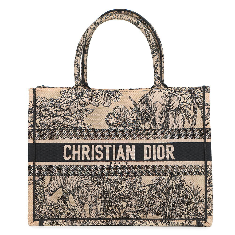 Christian Dior Tote Bag Toile de Jouy Book